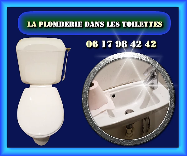 La plomberie dans les toilettes